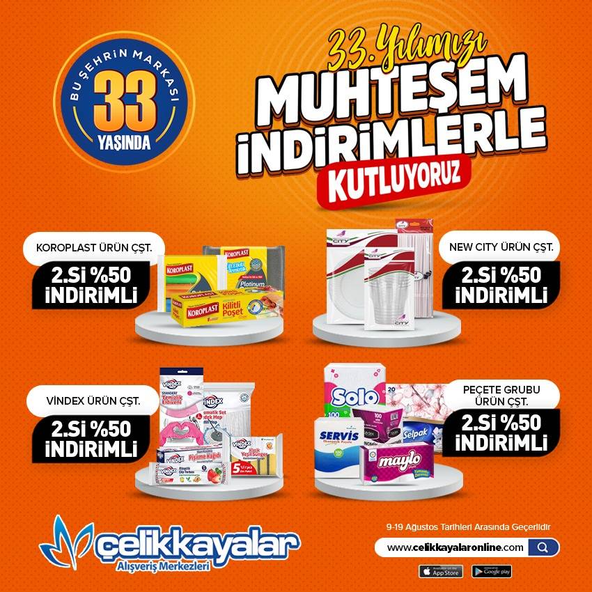 Konya’da binlerce üründe büyük indirim başladı 29